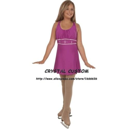 Hot Sales Figure Skating Dresses For Women Elegant New Brand Vogue Figure Skating Dresses For Competition DR2875