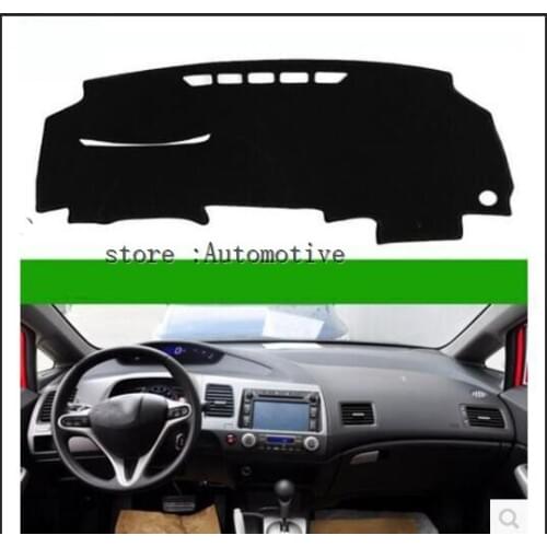 2006 2007 2008 2009 2010 2011 For Honda Civic Dashboard Cover Dashmat Dash Mat Pad Sun Shade Dash Board Cover Carpet