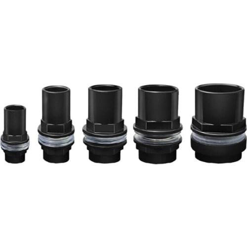 Fish Tank Water Joint PVC Waterproof Connectors Aquarium Accessories Water Tank Fitting Pipe Energy Saving Novelty