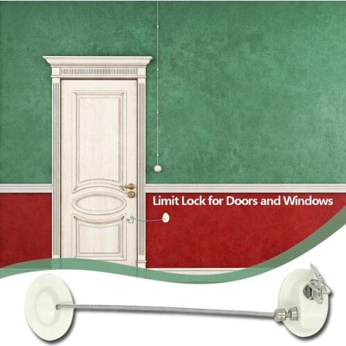 Children Security Car Window Cable Limit Lock Baby Safety Lock Window Restrictor New Shape Smooth Lines Can Be Bent At Will