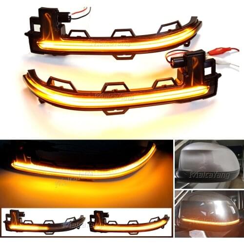 For BMW X3 X4 X5 X6 F25 LCI F26 F15 F16 2014-2018 Side Rearview Mirror Indicator Blinker Light Sequential Dynamic Turn Signal