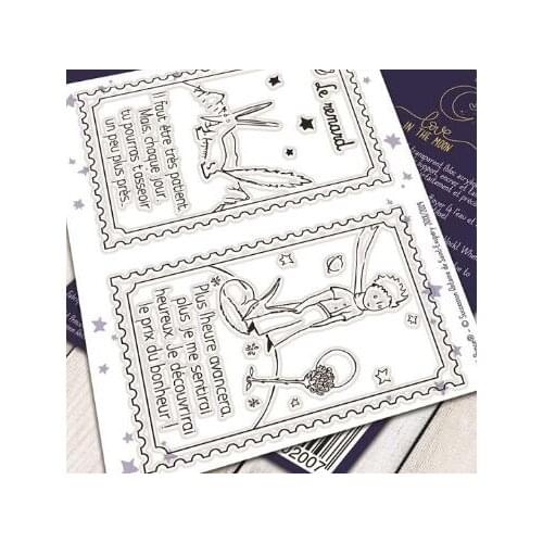 French /Boy Transparent Clear Silicone Stamp/Seal for DIY scrapbooking/photo album Decorative clear stamp A0407