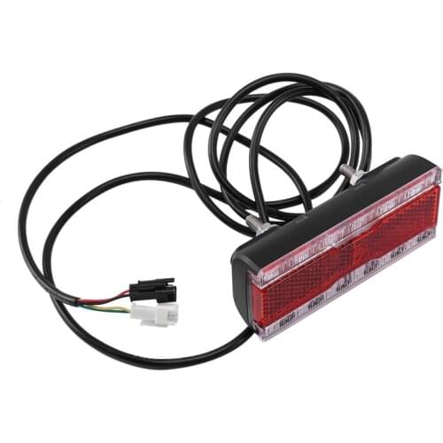 Hot-Ebike Brake Light 24V 36V 48V Electric Bicycle Rear Light with Brake Light Function LED Taillight