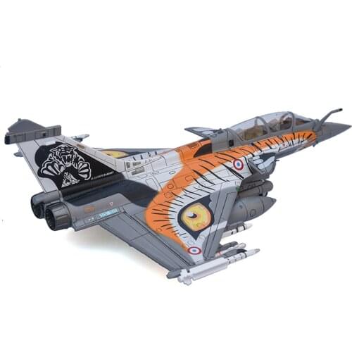 Metal 1/72 Rafale Fighter Helicopter Model Aircraft & Dispaly Stand Home Table Decor Crafts