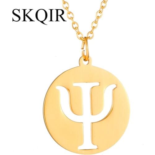 Hollow Medical Signs Pendant Candlestick Dangle Gold Color Chain Stainless Steel Colar Women Nurse Doctor Jewelry Gift Necklace