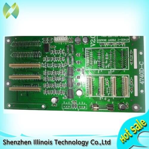 Large format solvent printer Xenons DX7 printhead board carriage card 1H one head for Epson DX7