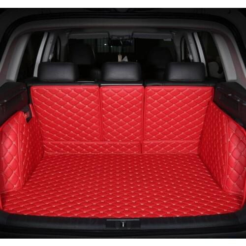 Full Surrounded Special Car Trunk Mats Wear-resisting Non-slip Waterproof for 2017 Mercedes Benz GLC260 GLE320 GLC Gla200