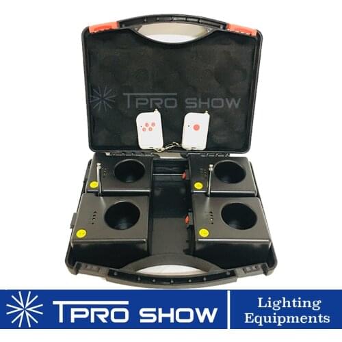 Wedding Fountain 4 Receiver Wireless Remote Control Stage Cold Fireworks Pyro System Mini Sparkler Fountain Antenna Pakages Opt