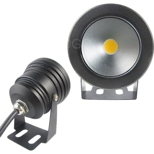NEW 10W 12V Led Light 1000LM Waterproof IP68 Fountain Swimming Pool Lamp Lights Projection lamp floodlights Warm White/White/RGB