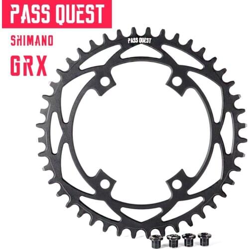 PASS QUEST Grx 110bcd Chainring 110 BCD for Shimano Gravel GRX FC RX810 RX600 5700 6800 36T-52T Tooth Road Bike Chainwheel