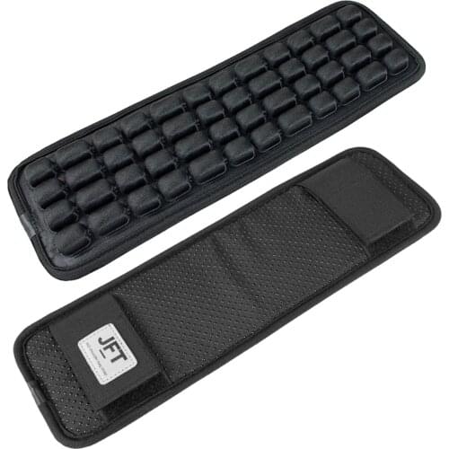 1 Pair Black Non Slip Fasteners Shoulder Strap Pads Cushions Replacement for Business Bags School Bag Backpack Rucksack Straps