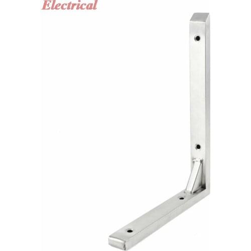 1pc 200mmx150mm Stainless Steel 90 Degree Corner Brace Right Angle Bracket