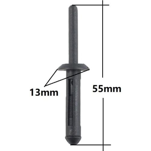 KA LI LI 20 Pcs Plastic fastener rivet for bmw vw chrysler ford retainers blind rivets