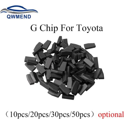 BHKEY 10X 20X 30X 50X For Toyota Transponder Chip G For Toyota 4Runner Rav4 Yaris G Chip For Lexus