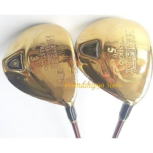 New mens Golf fairway wood Maruman Majesty Prestigio 9 wood clubs 3/15 5/18 Golf with Graphite Golf shaft free shipping