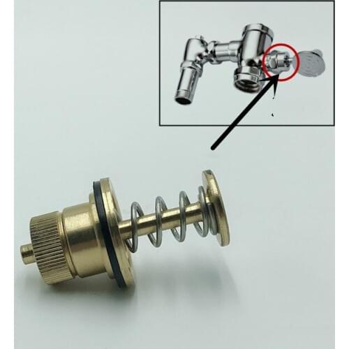 Copper Horizontal Foot-pedal Self-closing Delay Valve Squatter Maintenance Fittings Applicable To DC 603 Push-rod Spring
