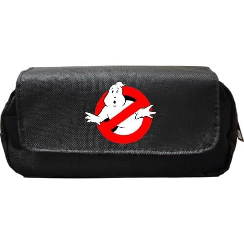 Ghostbuster Pencil Case Children Boys Girls Stationery Storage Fashion Cute Kids Gifts Beautiful Large Capacity Pen Bag
