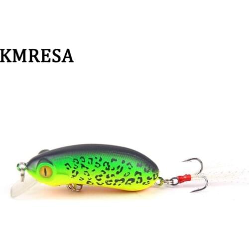1Pcs Fishing Lure Popper 6cm 9.8g Bait Crankbait Wobblers Tackle Isca Poper Japan suspending Lure 3d Eyes Tackle