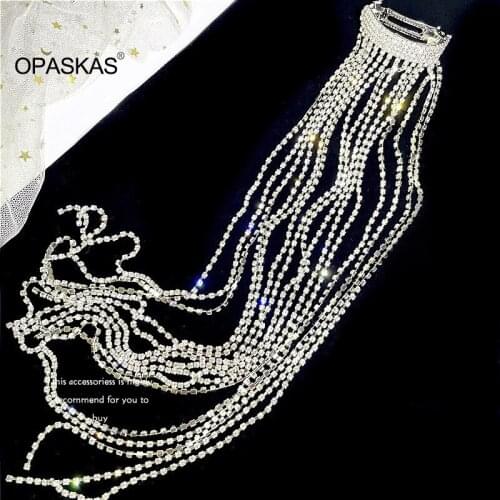 Long Tassel Hairpin Full Diamonds Innovative Fashion Lightweight Durable Design Hair Accessories for Girls Wedding Party PT