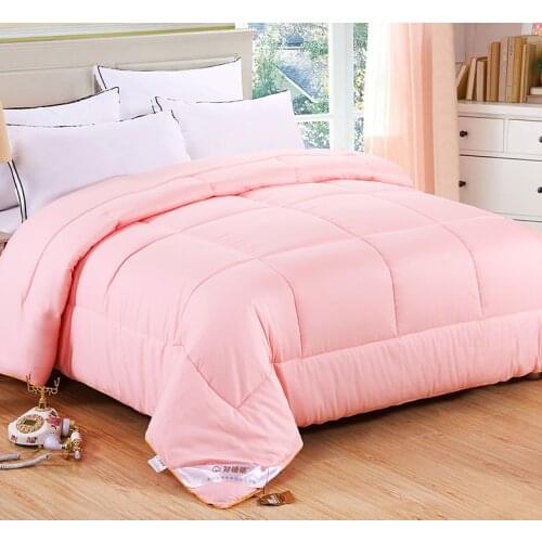 220*240 Cotton Quilted Blanket Thick Comforter for Winter edredon Patchwork Quilts Color colcha Quilting Cotton King Bedspread