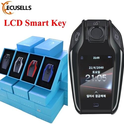 CF500 Multi-Language Modified Universal Smart Remote Car Key LCD Screen for Toyota/BMW/Audi/Land Rover/Chevrolet/VW/Benz/Ford