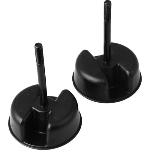 2pcs ABS Plastic Hard Top Mounting Knob Screws fits for 2017-2018 Jeep Wrangler