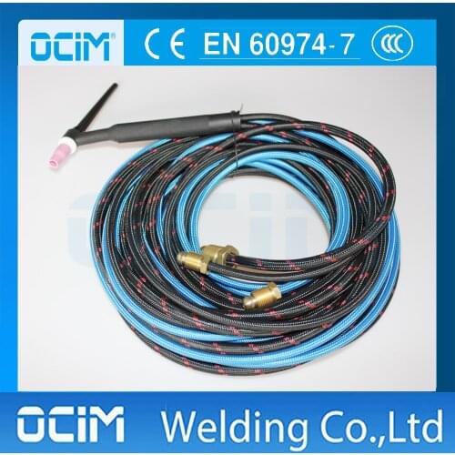 High Quality WP20F 4M Water-Cooled TIG Welding Torch Complete Flexible Head Body
