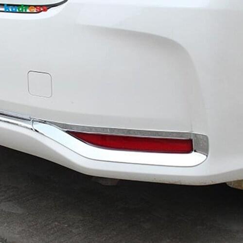 For Toyota Corolla sedan 2019 2020 2021 ABS Chrome Car Rear Fog Light Foglight Cover Trim Tail Lamp Covers Styling Accessories