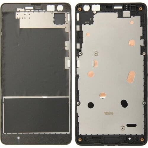 Front Housing LCD Frame Bezel Plate Replacement for Microsoft Lumia 535