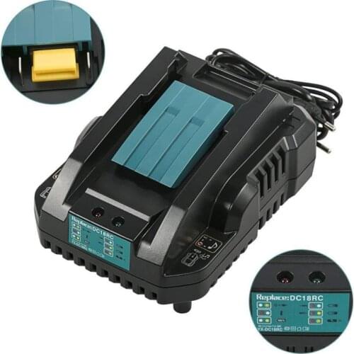 4A Lithium Battery Charger for Makita 14.4v-18V Battery EU UK US BL1830 BL1815 Bl1430 BL1420 DC18RC DC18RD DC18RA Power Tool