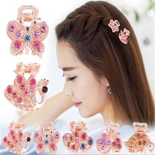 1Pcs Fashion Baby Girl Hairpin Cute Candy Color Butterfly Flower Hairpin Children Hairpin Hair Accessories Set Gift For Women