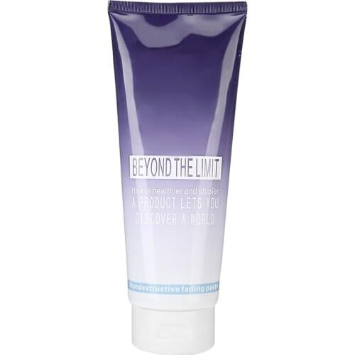 400ml Hair Faded Bleaching Shampoo Mild No Stimulation Hair Care Bleaching Cream Hair Care Styling Tool for Salon Barber Shop