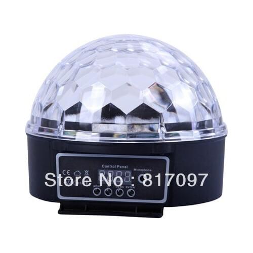 6W LED Bola Magica Sonido Mando a Distancia DJ Shop DJ Efectos Luces Efectos Luz Sonido Eventos Fiestas 7 DMX512 Canales