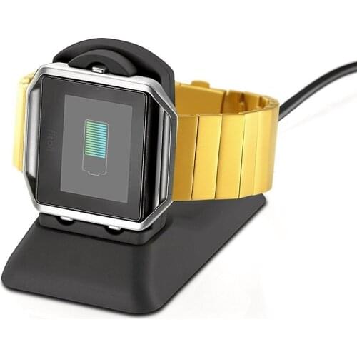 Fitbit Blaze Charger Charging Stand Accessories, Fitbit Blaze Charging Dock Station Cradle Holder Charging Clip Premium Plastic