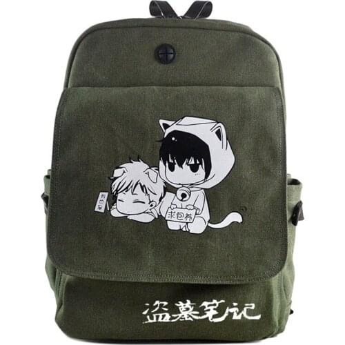 Anime Figure Attack On Titan Waterproof Canvas Backpacks Casual Cartoon Printing Packs Kawaii Endurable School Cosplay Handbags
