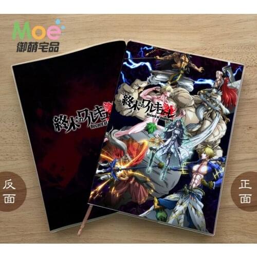 Anime Record of Ragnarok Figure Student Writing Paper Notebook Delicate Eye Protection Notepad Diary Memo Gift