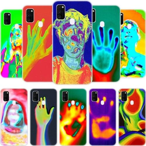 Thermal Heat Induction Case for Samsung Galaxy F41 M01Core M02S M12 M21S M30S M31S M42 M51 M62 A6 A7 A8 Plus 2018 Silicone Cover