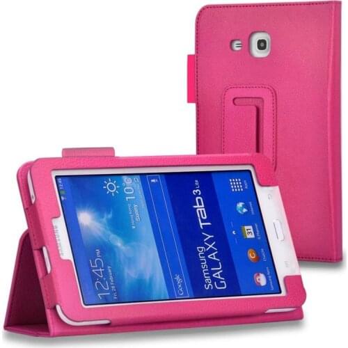 Flip PU Leather BOOK Cover capa para for Samsung GALAXY Tab 3 Lite T110 T111 Tablets & Books Case Stand Funda Coque Case + pen