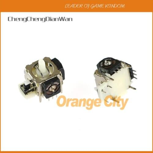 ChengChengDianWan 20pcs/lot black new OEM 3D analog thumbstick joystick for xbox360 ps2 wireless controller-made in China