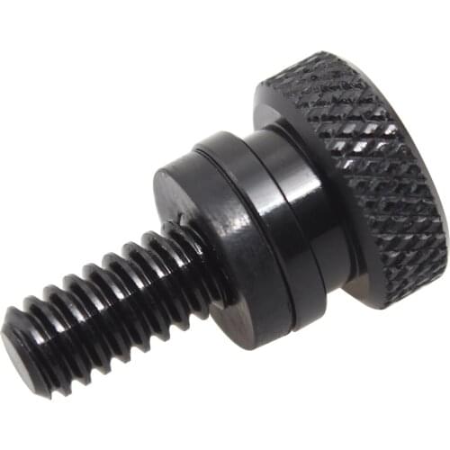 Motorcycle Black Mini Rear Fender Mudguard Seat Bolt Screw 6mm For Harley 883 1200 XL Dyna Touring Glides Road King Softail