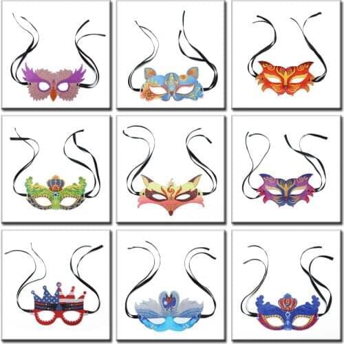 DIY Diamond Painting Mask kits Special Shaped Diamond Mosaic Creative crafts Cross Stitch Diamond Embroidery Diamond Art