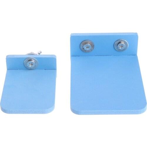 Hamster Platform Stand Rack Rectangle Squirrel Cage Colorful Wooden Plate Toys