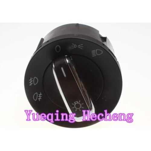 Chrome Euro Headlight Switch Contorl For GTI MK5 MK6 Rabbit 5ND 941 431A