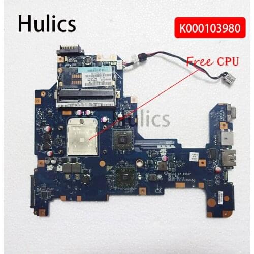 Hulics Original K000103980 NALAE LA-6053P For Toshiba Satellite L675D L670D Laptop Motherboard DDR3 main board