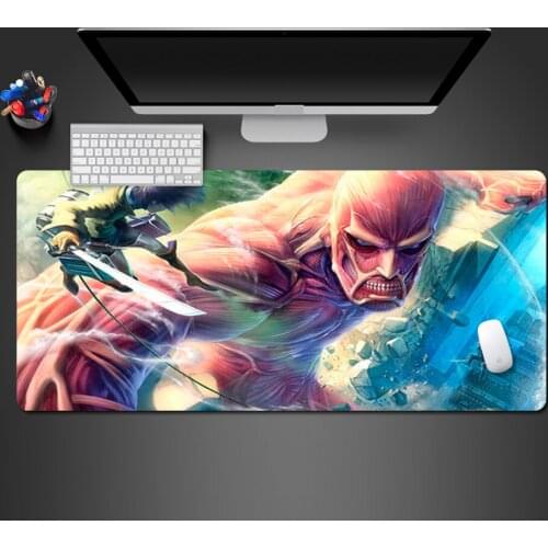 Warm Blood Passion Violence Animation Mouse Pad High Quality Wear-Resistant Game Printing Pad Game Accessories Keyboard Mats