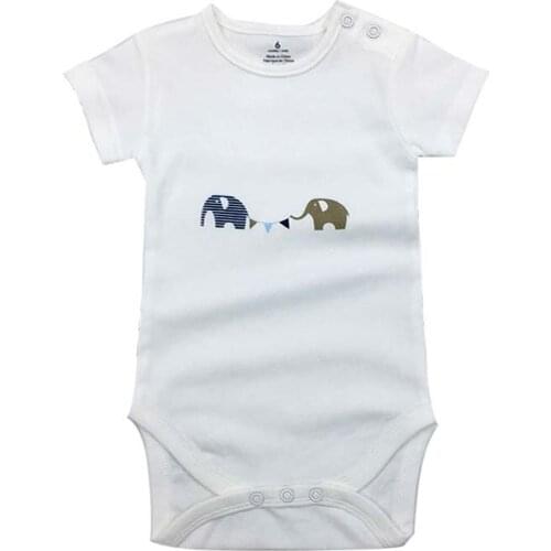 Baby girl summer bodysuit children fashion pure cotton jumpsuit toddler infant underwear sleepwear newborn kidswear