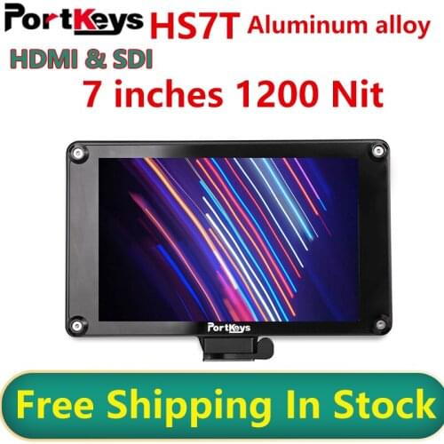 Portkeys HS7T 7 Inch Monitor 1200Nits 4K HDMI/SDI Wireless Video Transmission Compatible Filed Monitor For Camera DSLR