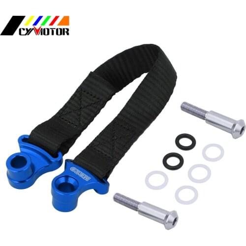 Motocycle Rear Rescue Pull Bundle Belt Draw Leashes For YAMAHA YZ250F YZ450F YZ 250 450 F 250F 450F 2014 2015 2016 2017 2018 19