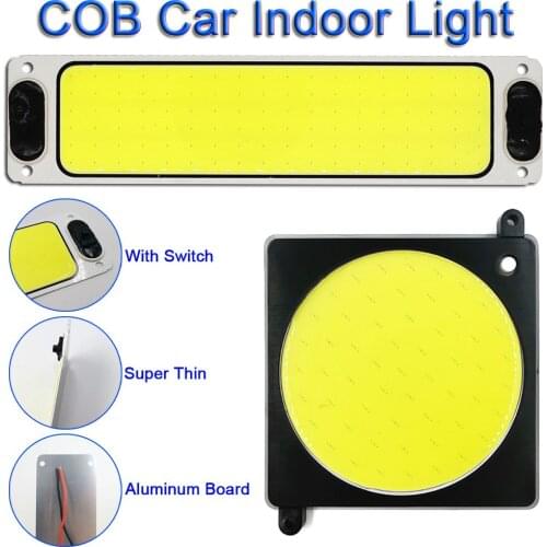 10-30V Applied Super Bright Cold White IP67 Waterproof 20W 10W COB LED Car Truck Indoor Light 12V 24V Auomotives Work Lamp DIY