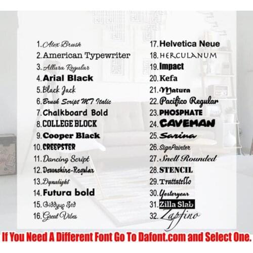 Design Your Own Custom Wall Decal wall decor nursery decor kids room sticker self adhesive vinyl Custom quote decal design 987